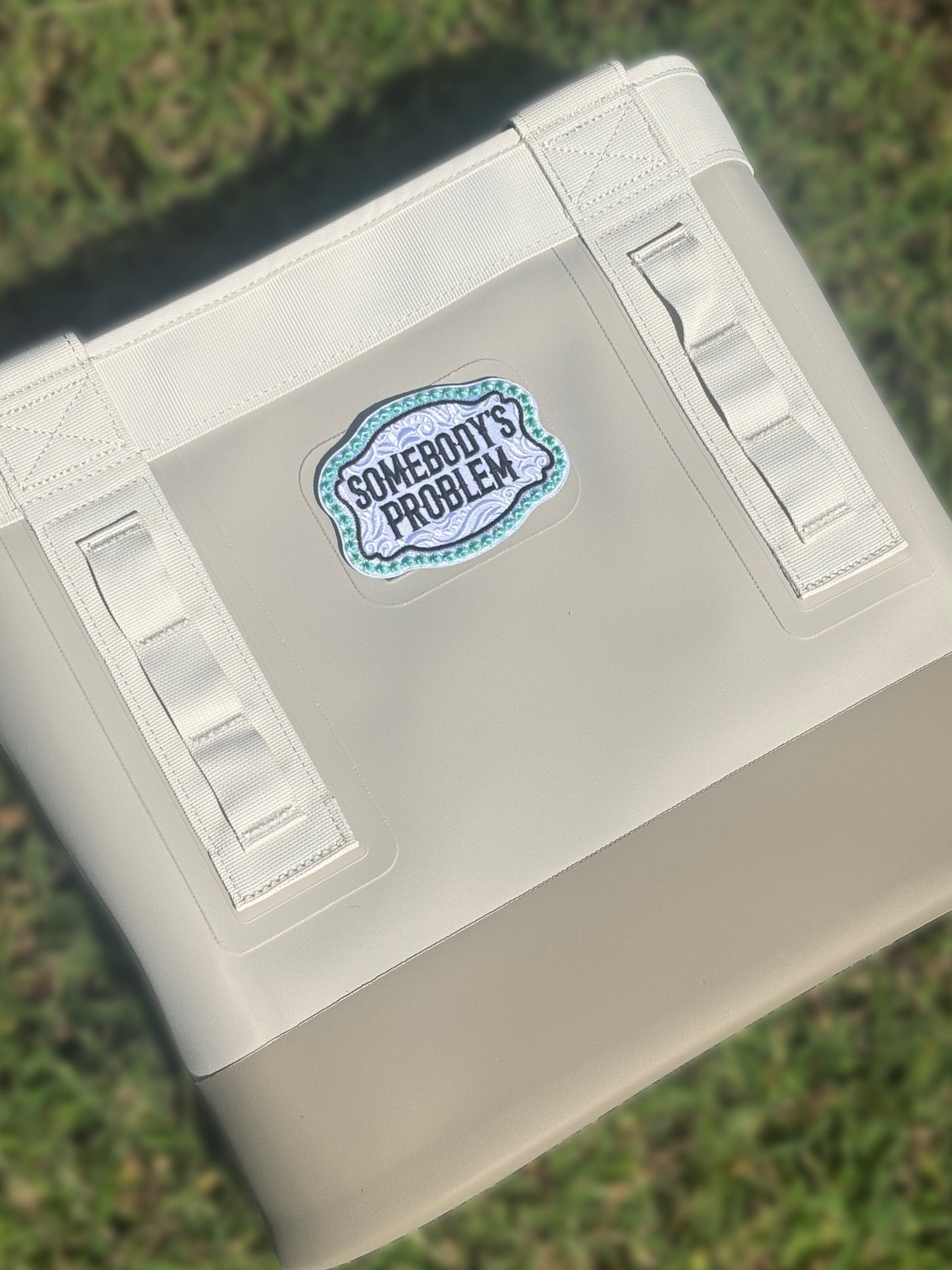 Somebody’s Problem Patch ~ Velcro Backing