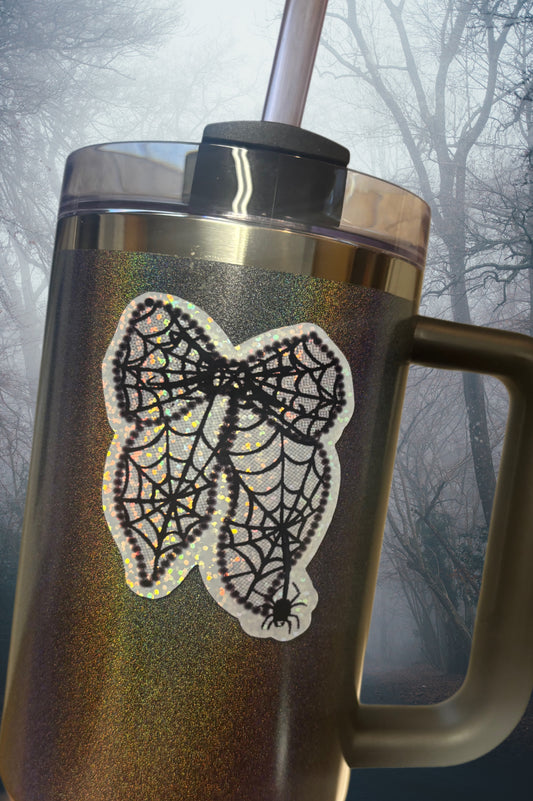 Spider Web Bow Magnet