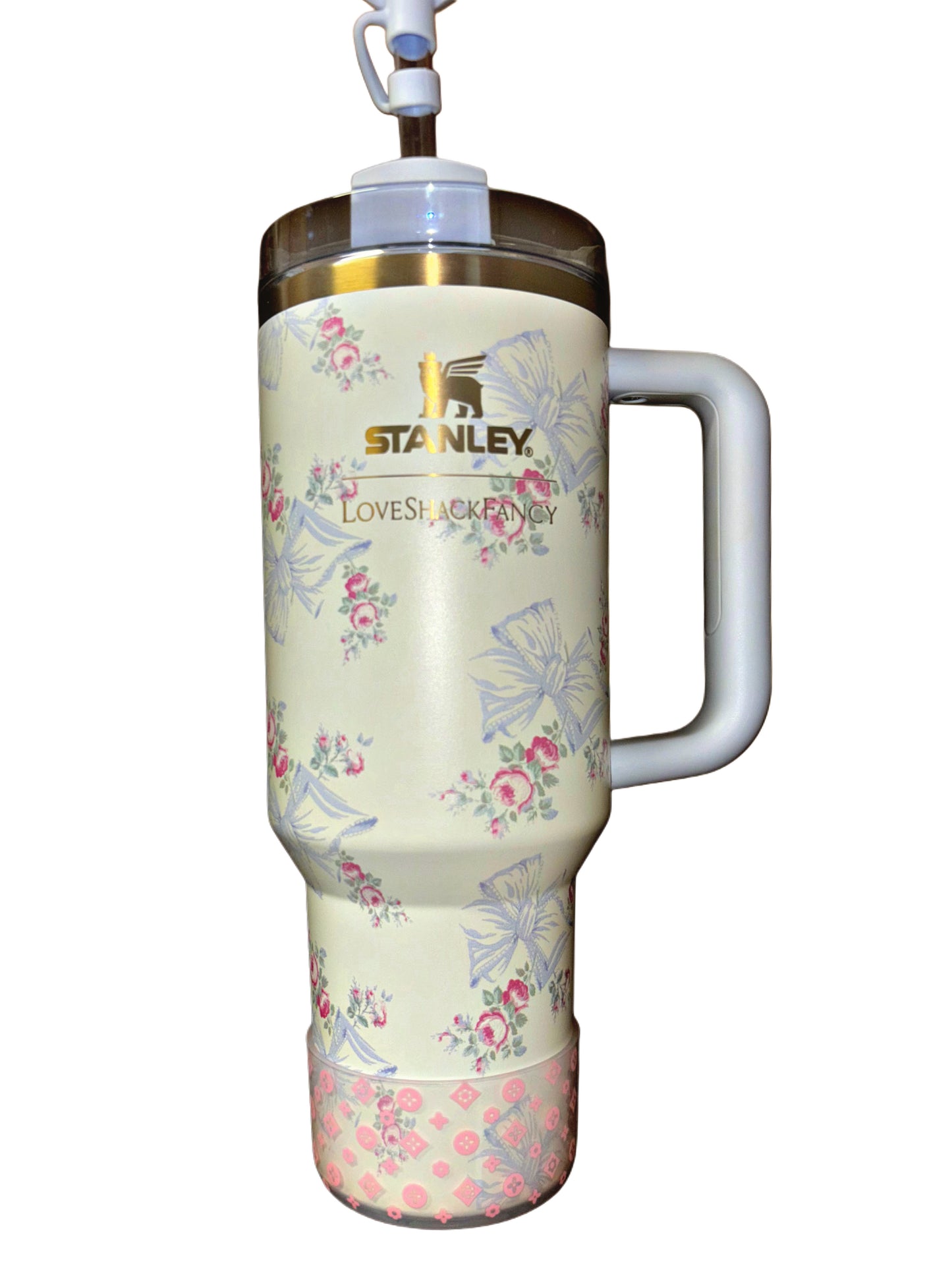 Botte en silicone transparente LUX rose bébé