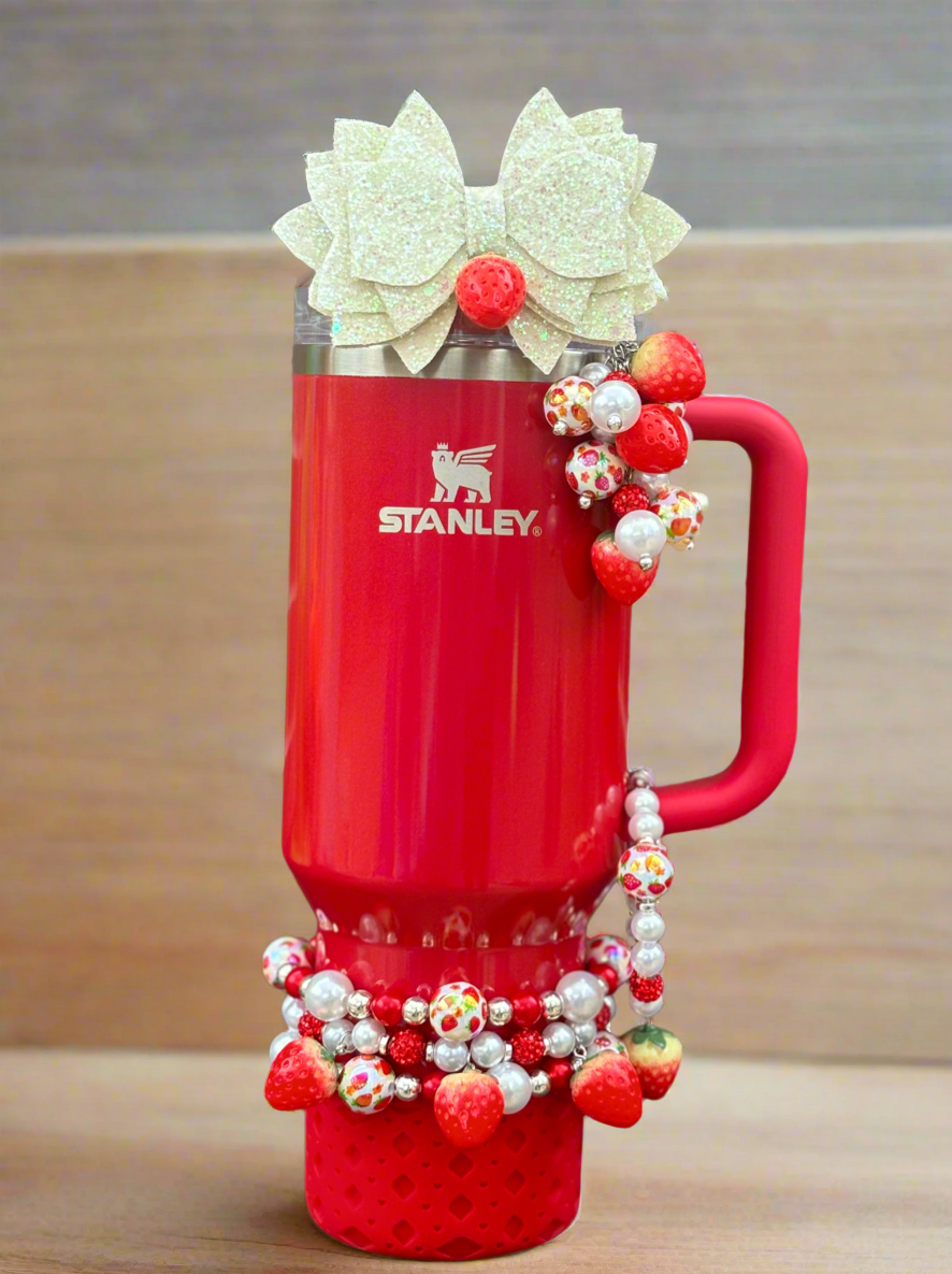 Strawberry Daze Cup Bracelets