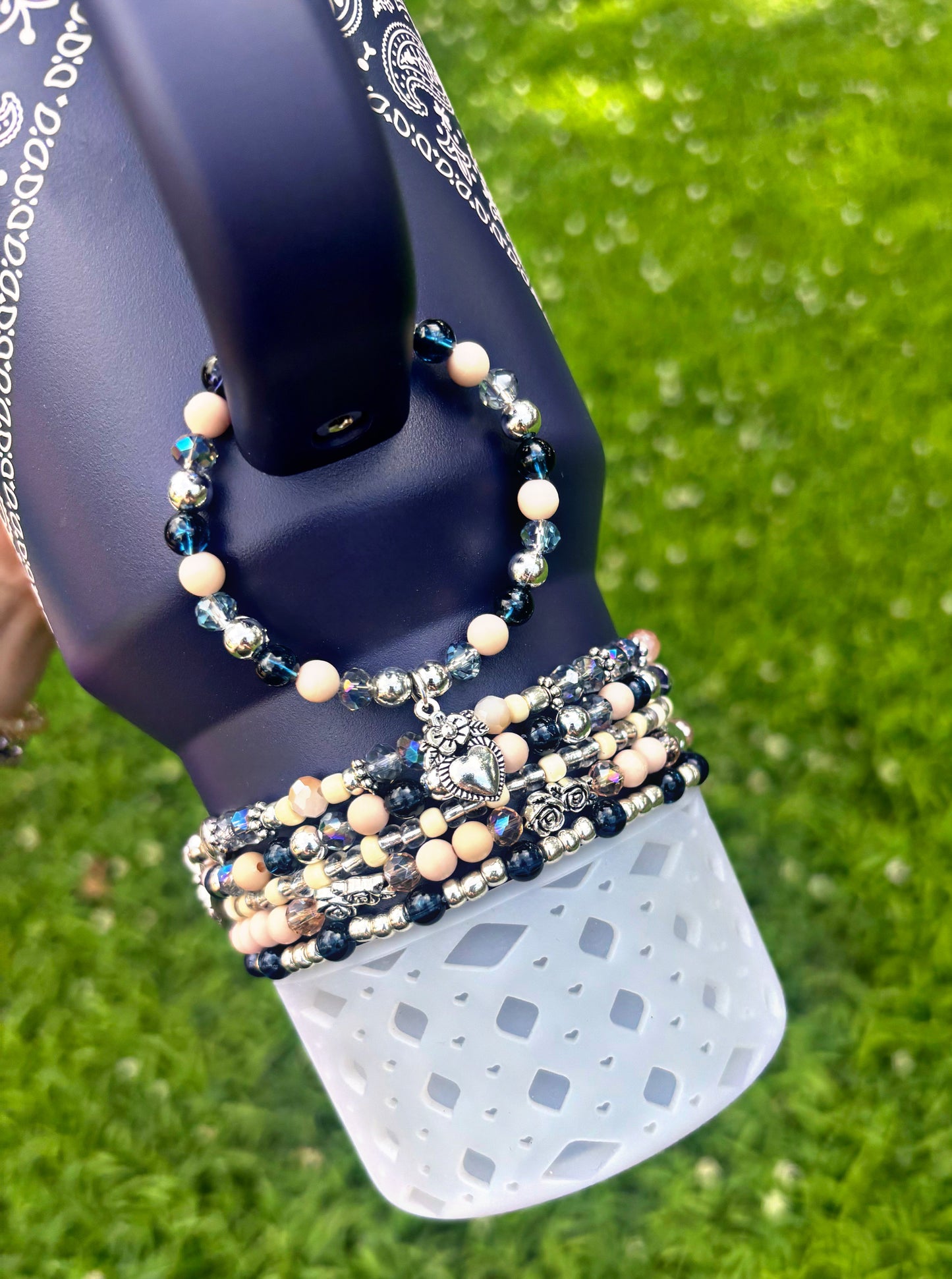Blue Corn Paisley Accessories