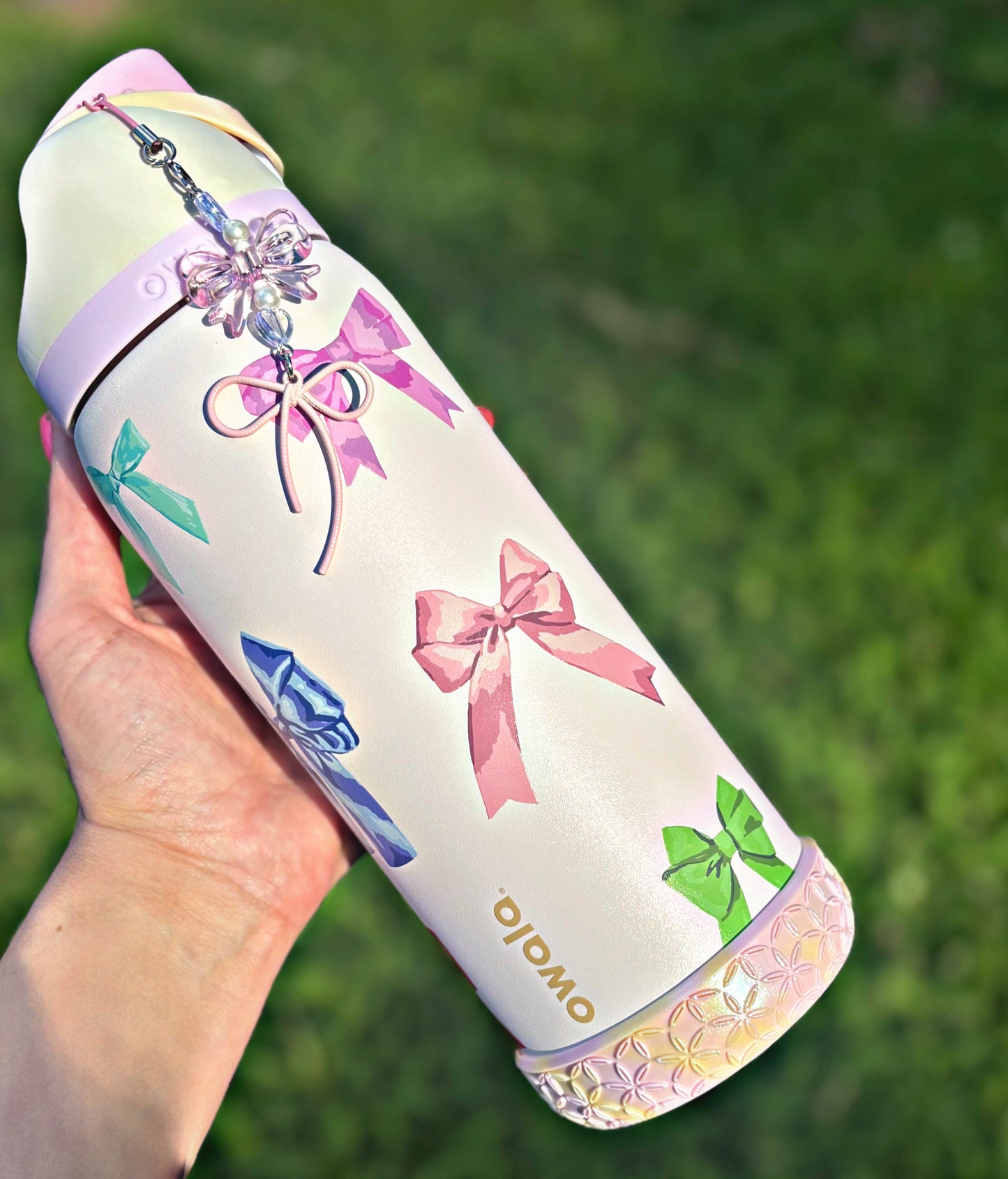 Girlhood {Pink & Cream + Shimmer}|| Bloom || Short Silicone Boot