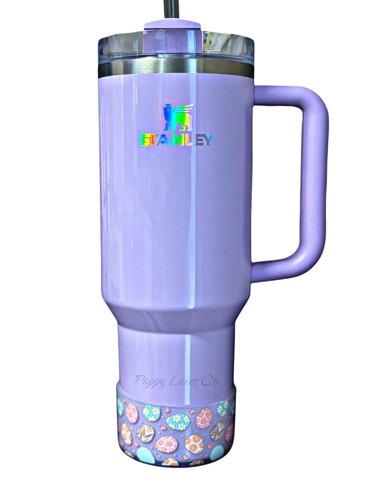 Botte en silicone transparente avec œufs de Pâques