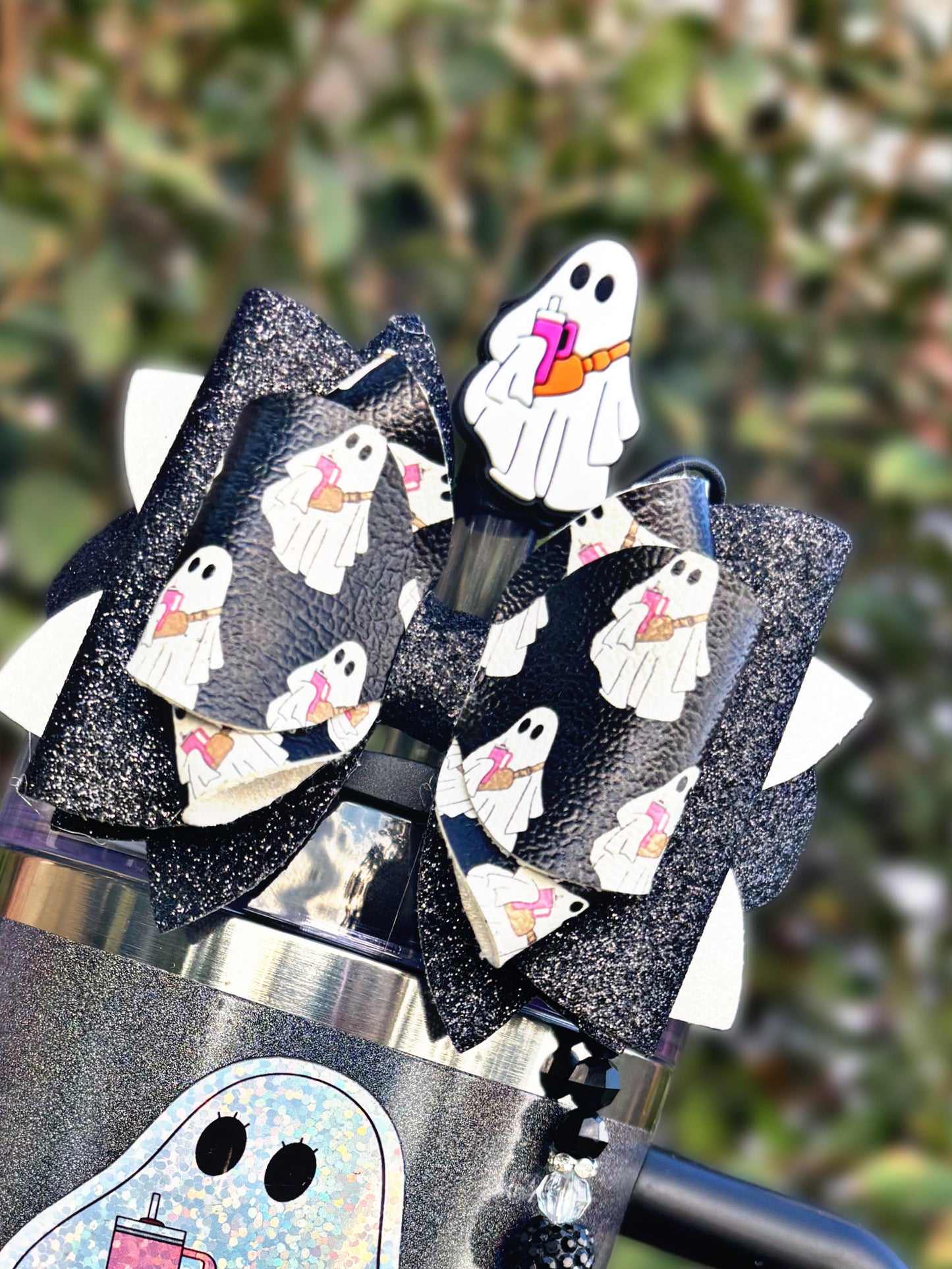 Boo Jee Ghost Silicone Straw Topper 10mm
