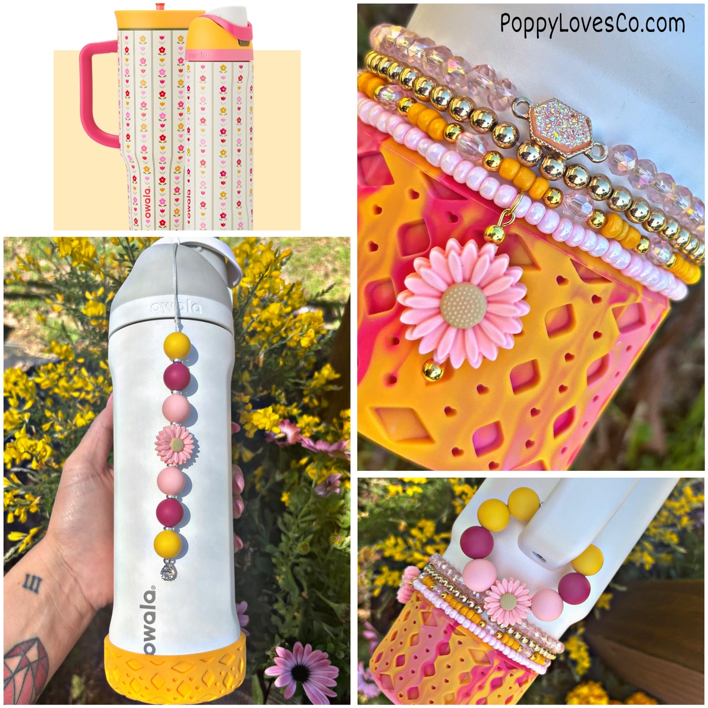 NEW Flower Crown Accessories {Owala Color Drop}