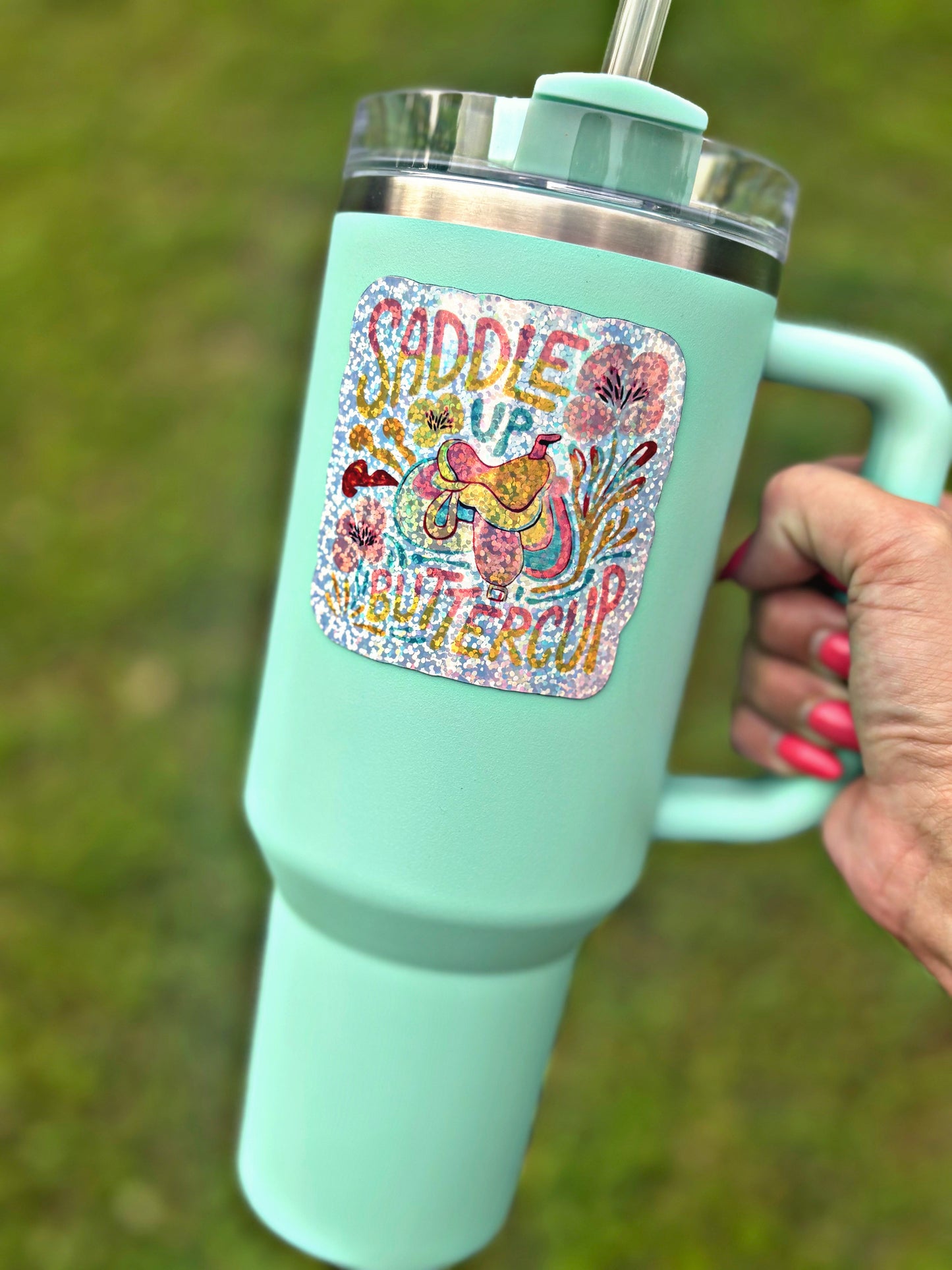 Saddle Up Buttercup Magnet