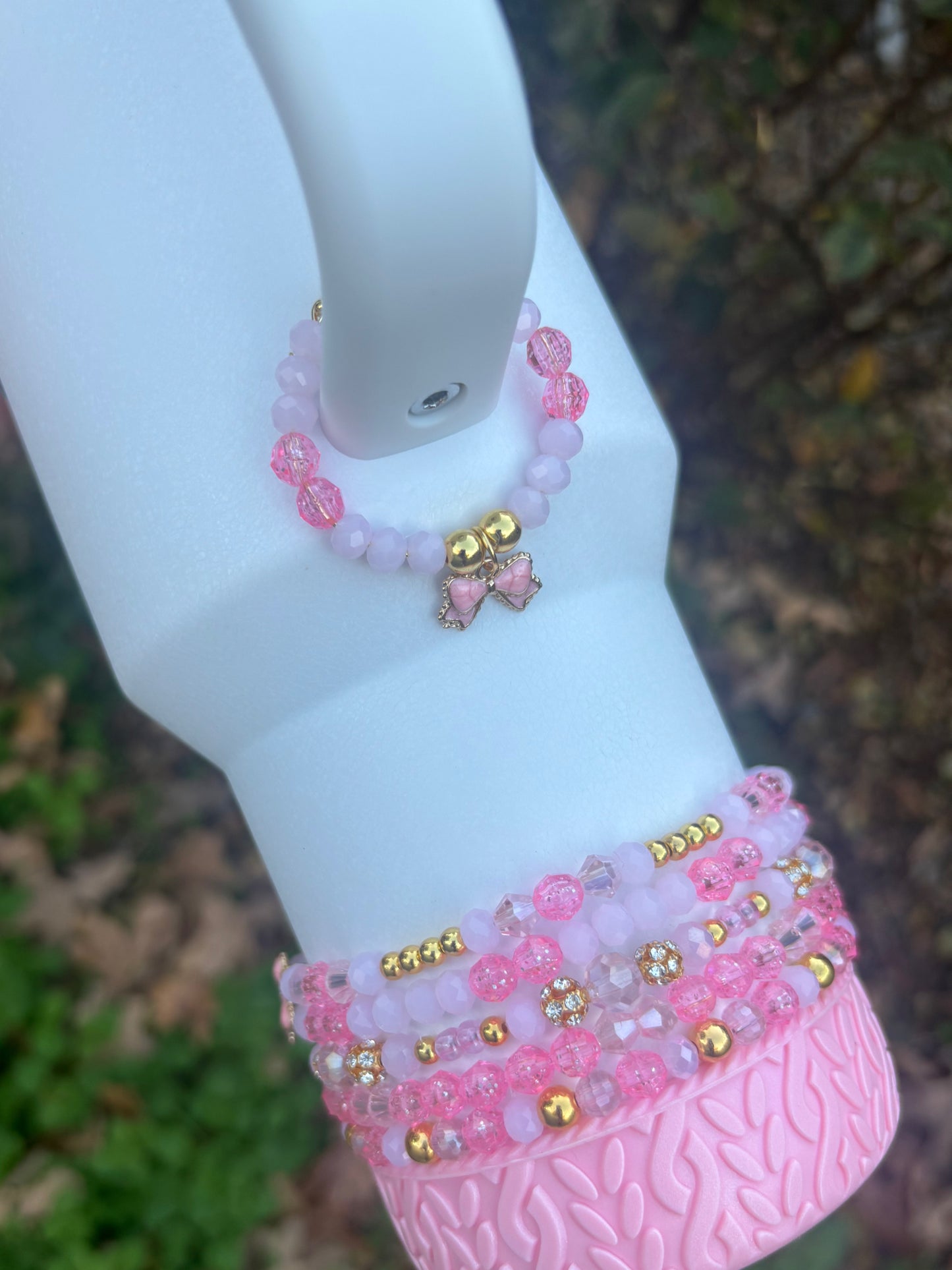 Baby Bow Pink Peppermint Accessories