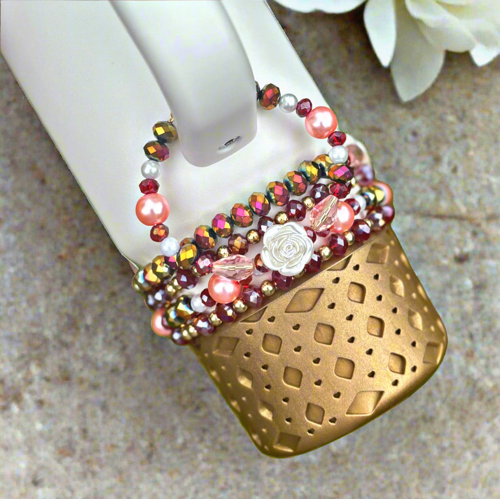 Cream Rose Gold Accessories