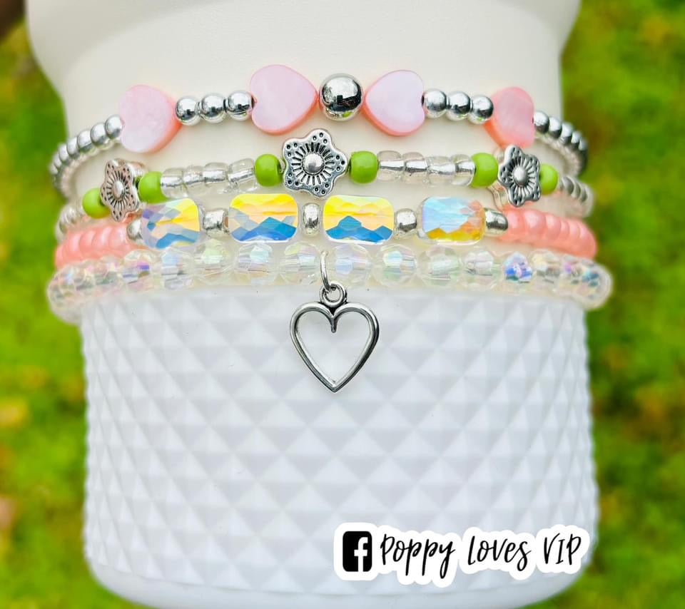Mothers Day Tropic Cup Bracelets