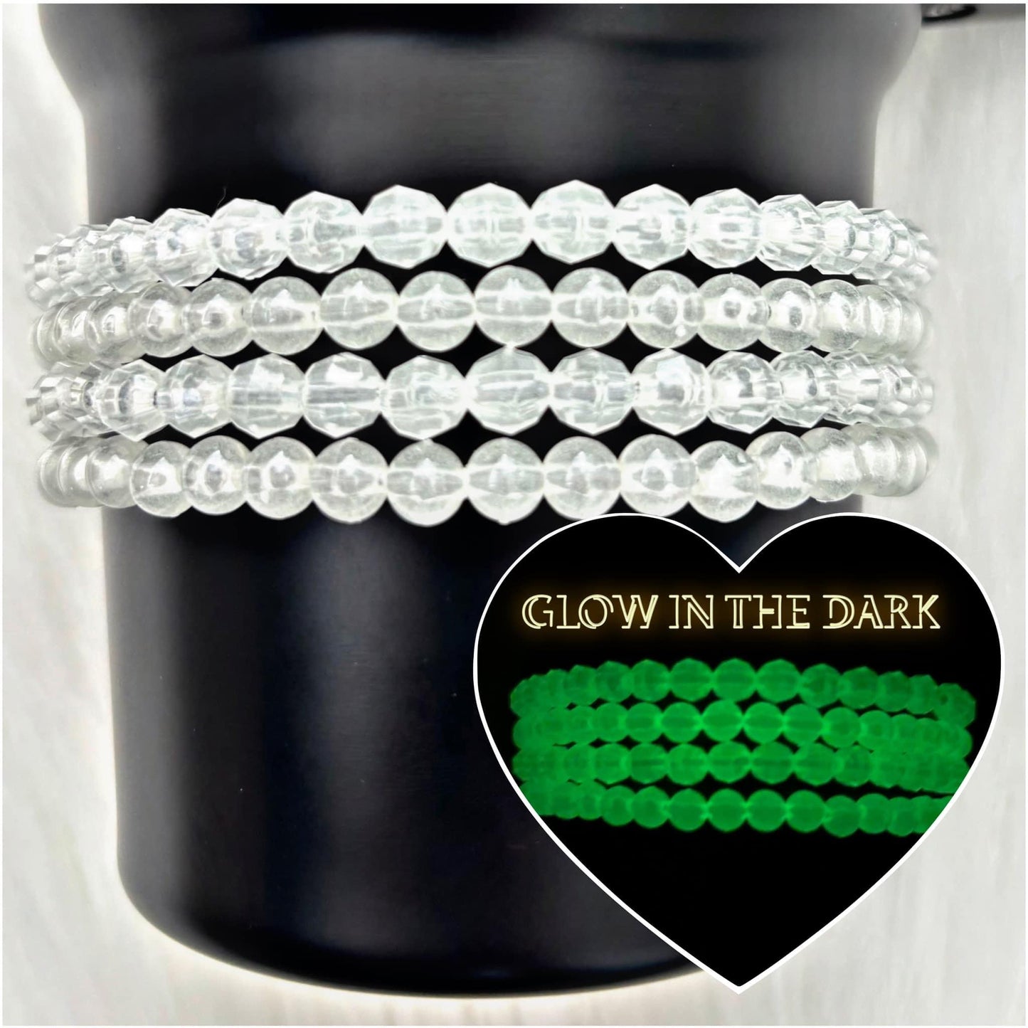Glow in the Dark Cup Bracelet{Each sold separately}