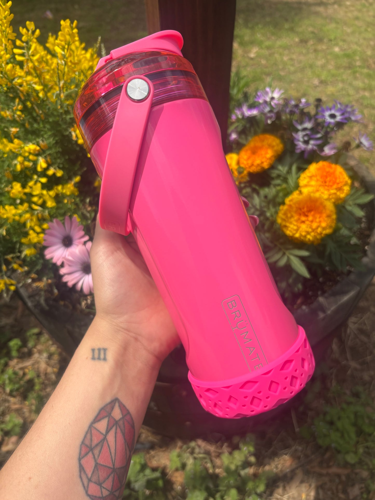 Tu me vois ? Rose vif || La Popette || Botte courte en silicone