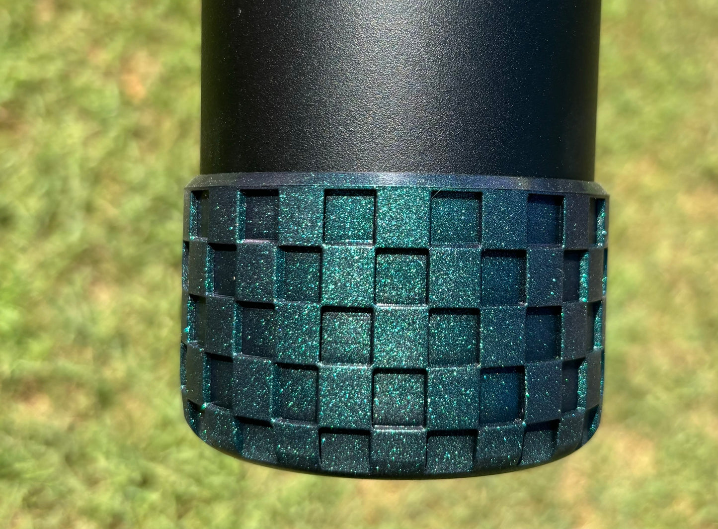 Botte en silicone à texture à carreaux Chroma Shimmer