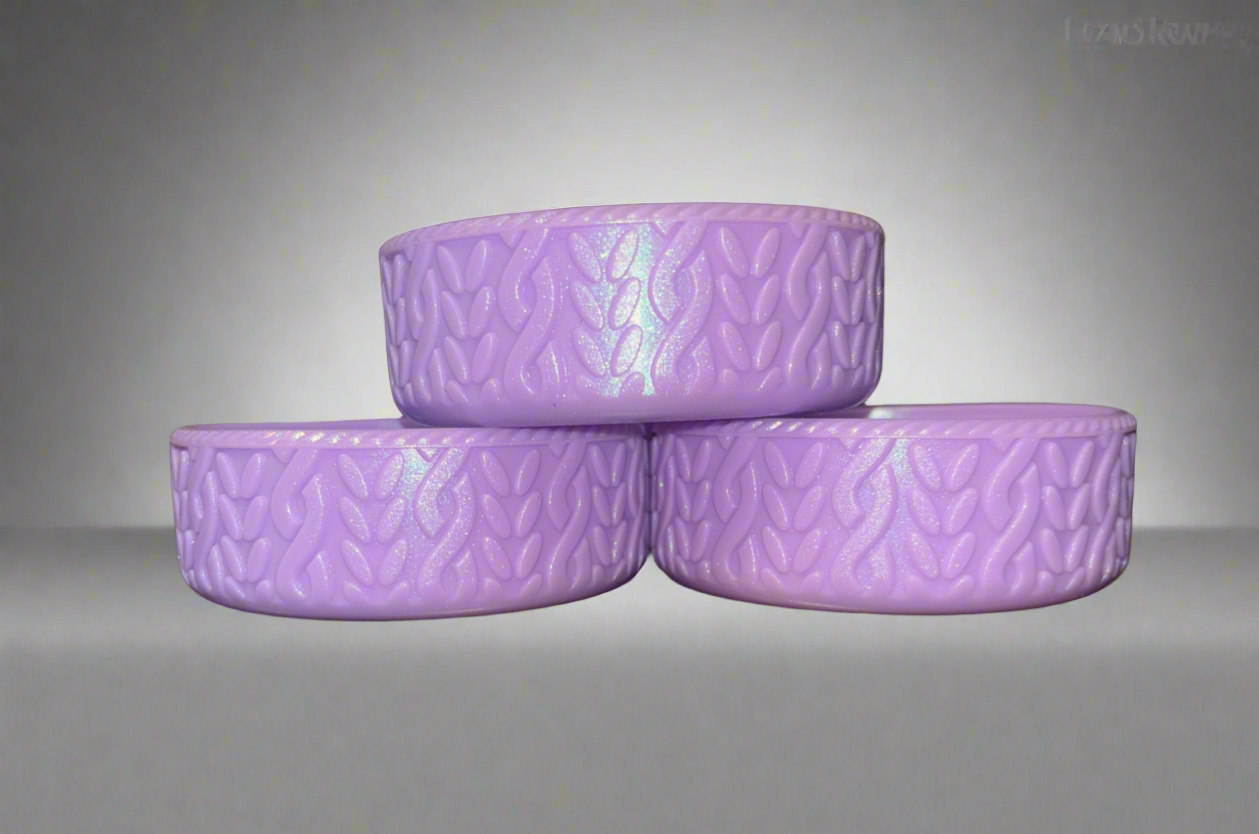 Lavender Shimmer || The Classic Cardi || 3”
