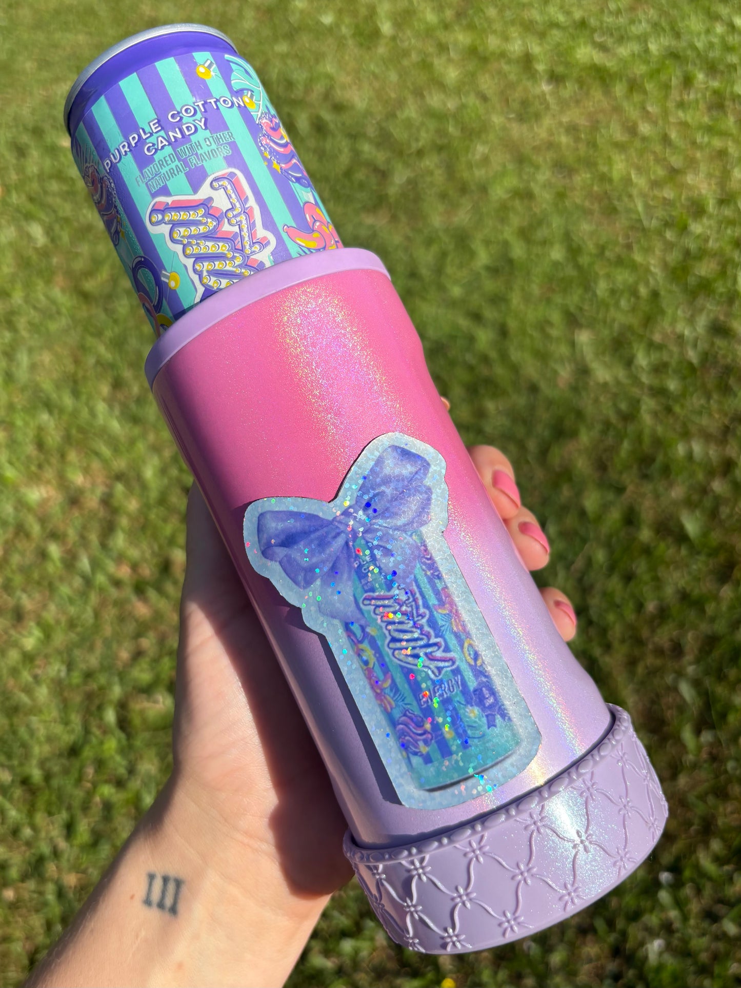 Purple Cotton Candy Magnet