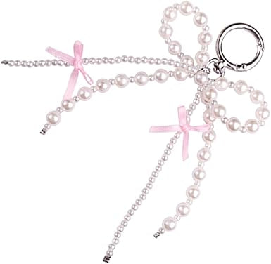 Pearl Bow Cup Charm
