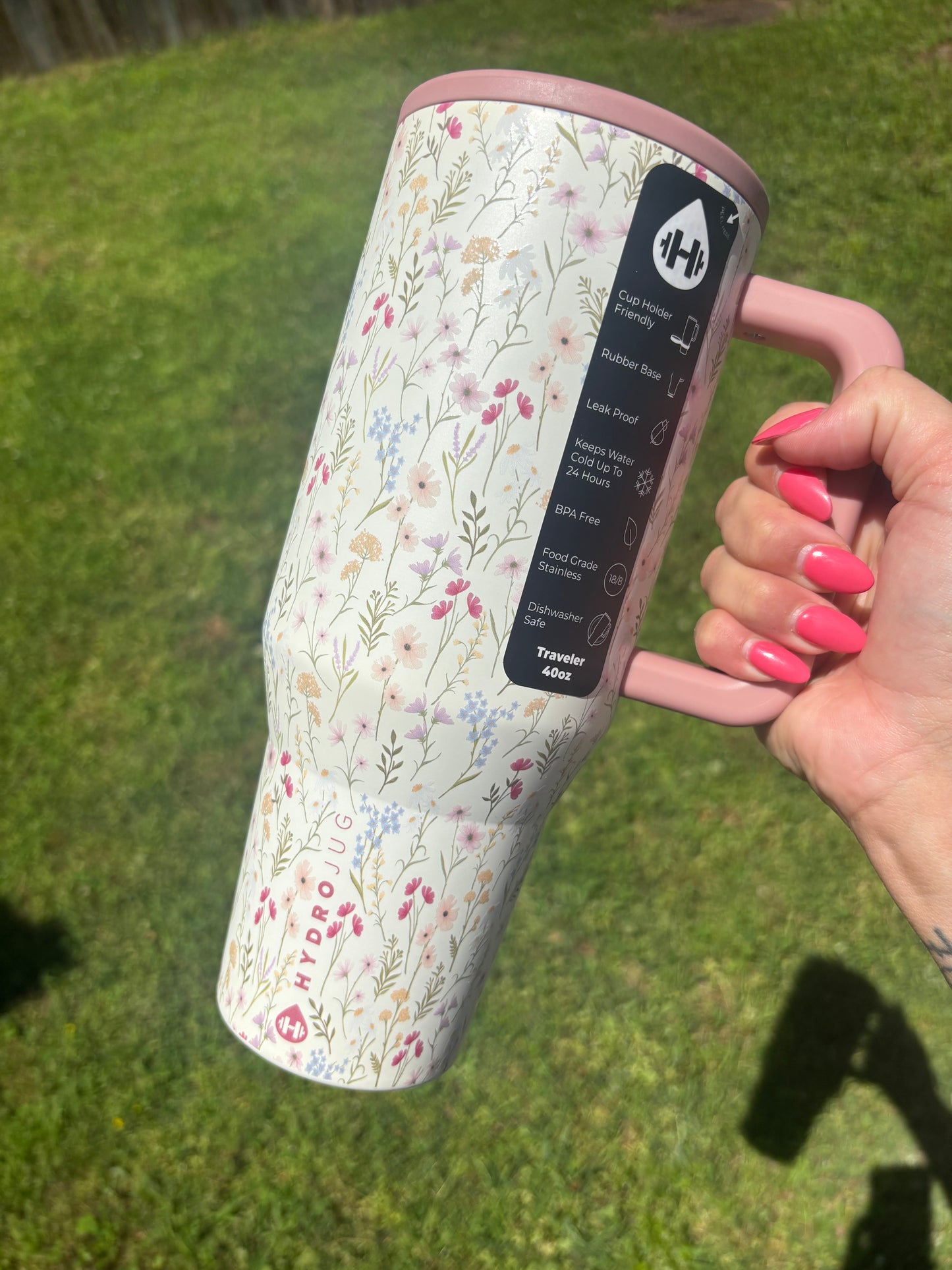 HJ Wildflower Traveler 40oz Limited Edition
