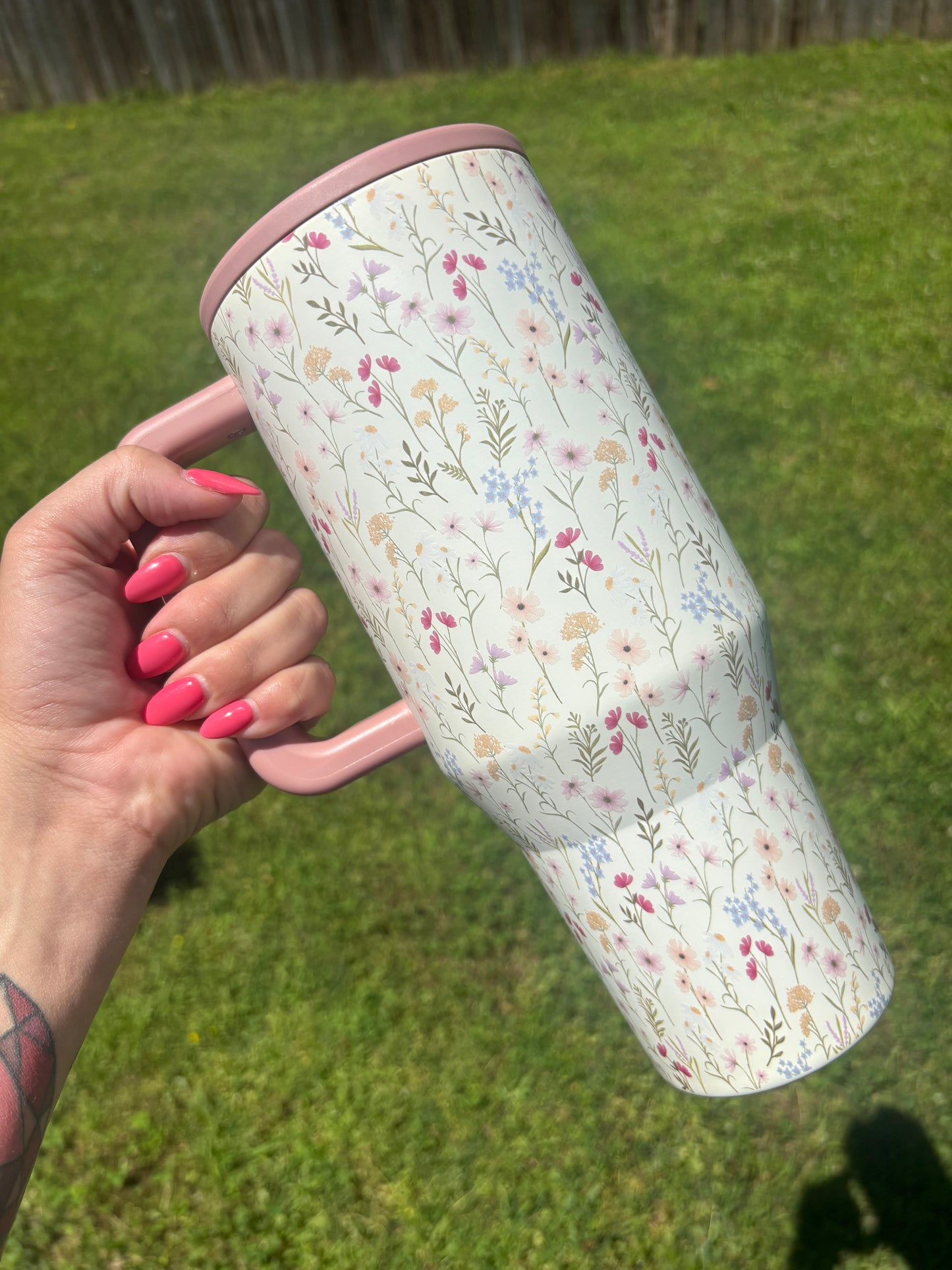 HJ Wildflower Traveler 40oz Limited Edition