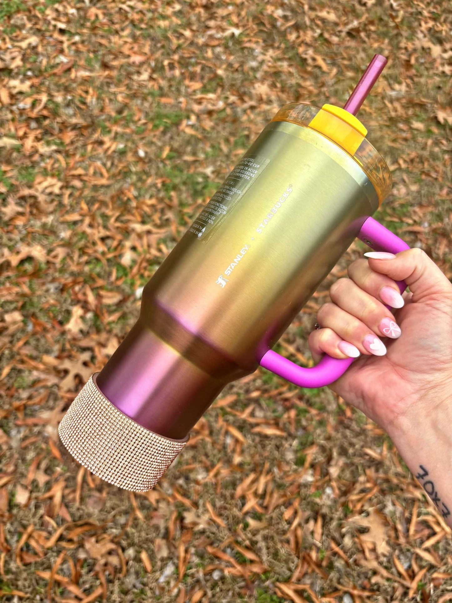Botte Bling en Silicone avec Diamants Champagne
