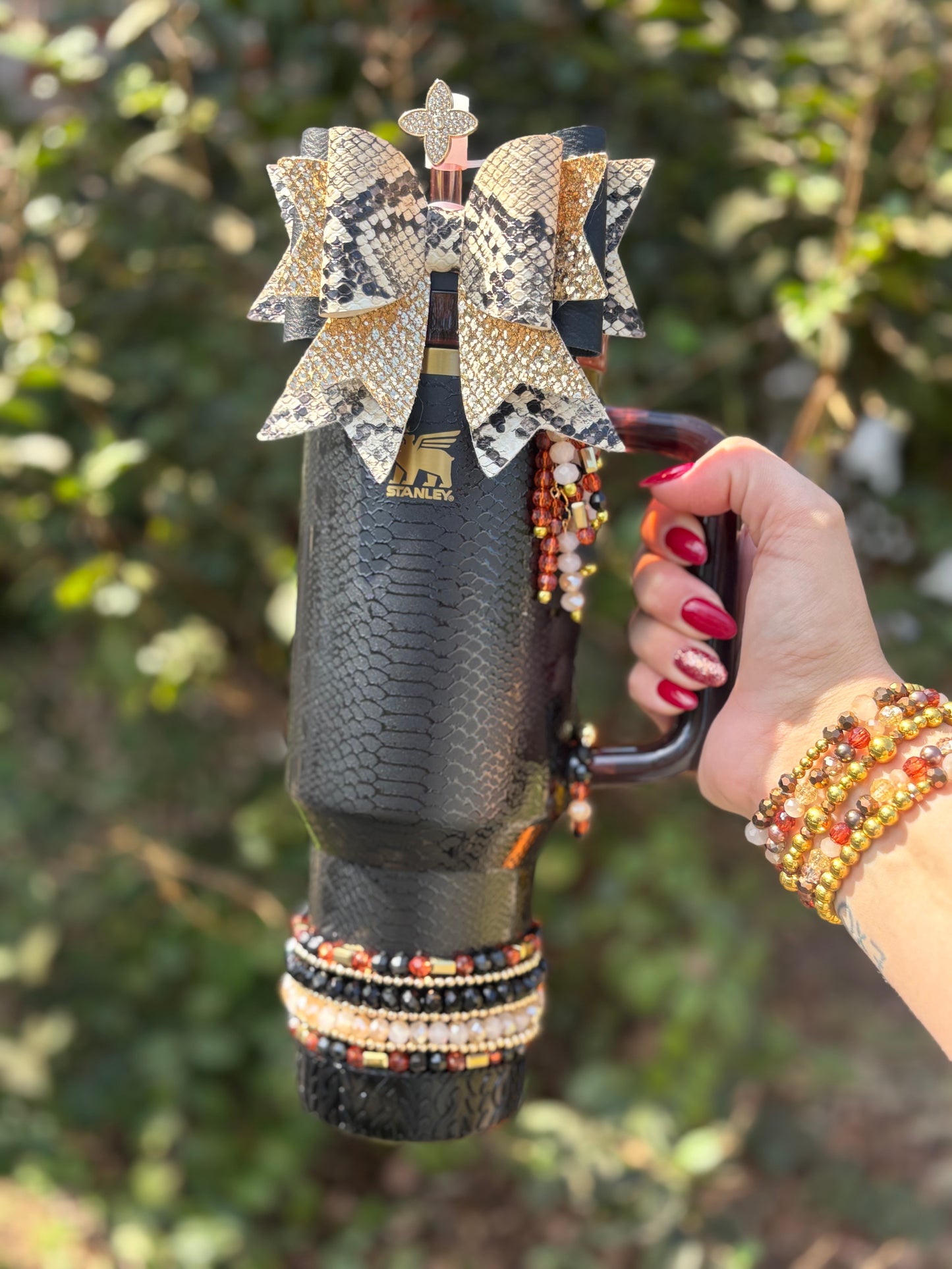 Luxe Snake Black Accessories