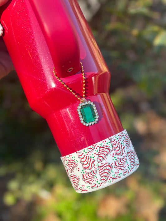 Emerald Green Handle Charm