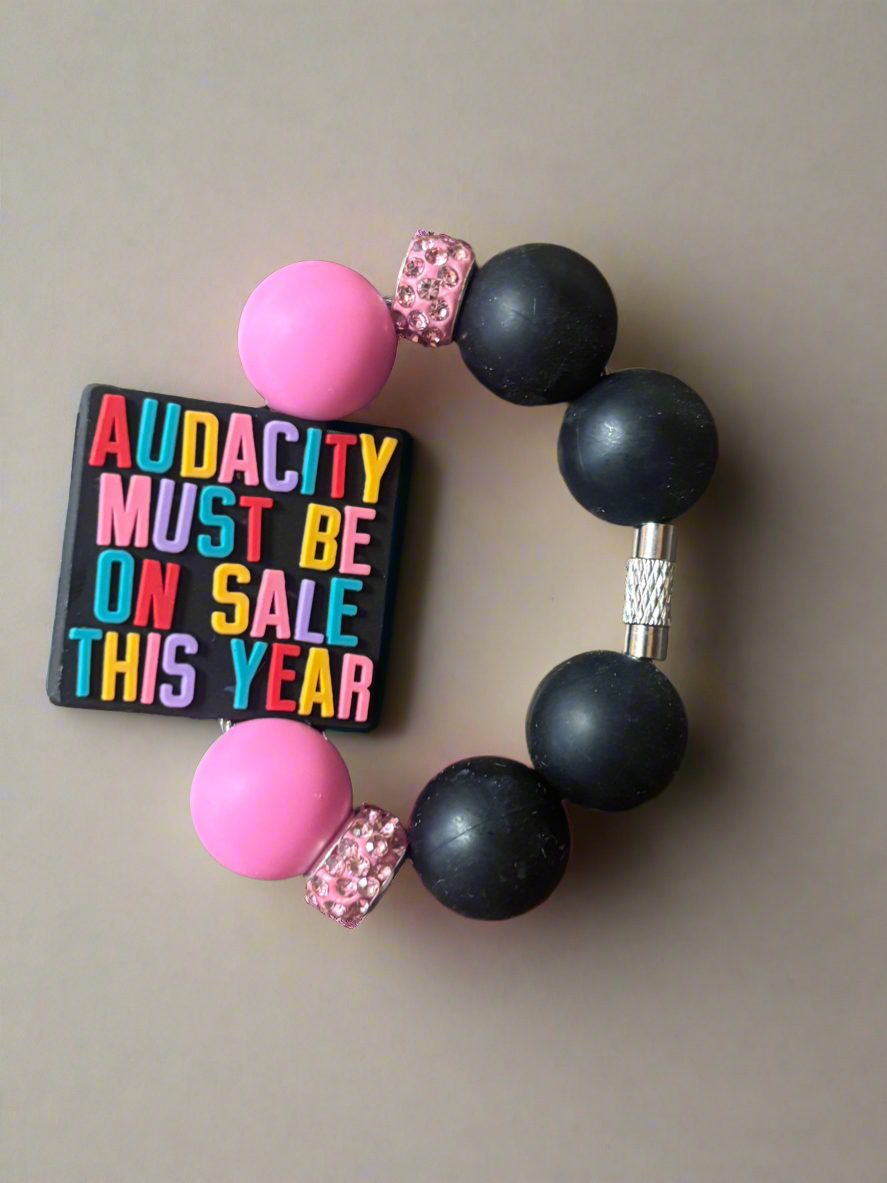 Audacity Silicone Handle Charm