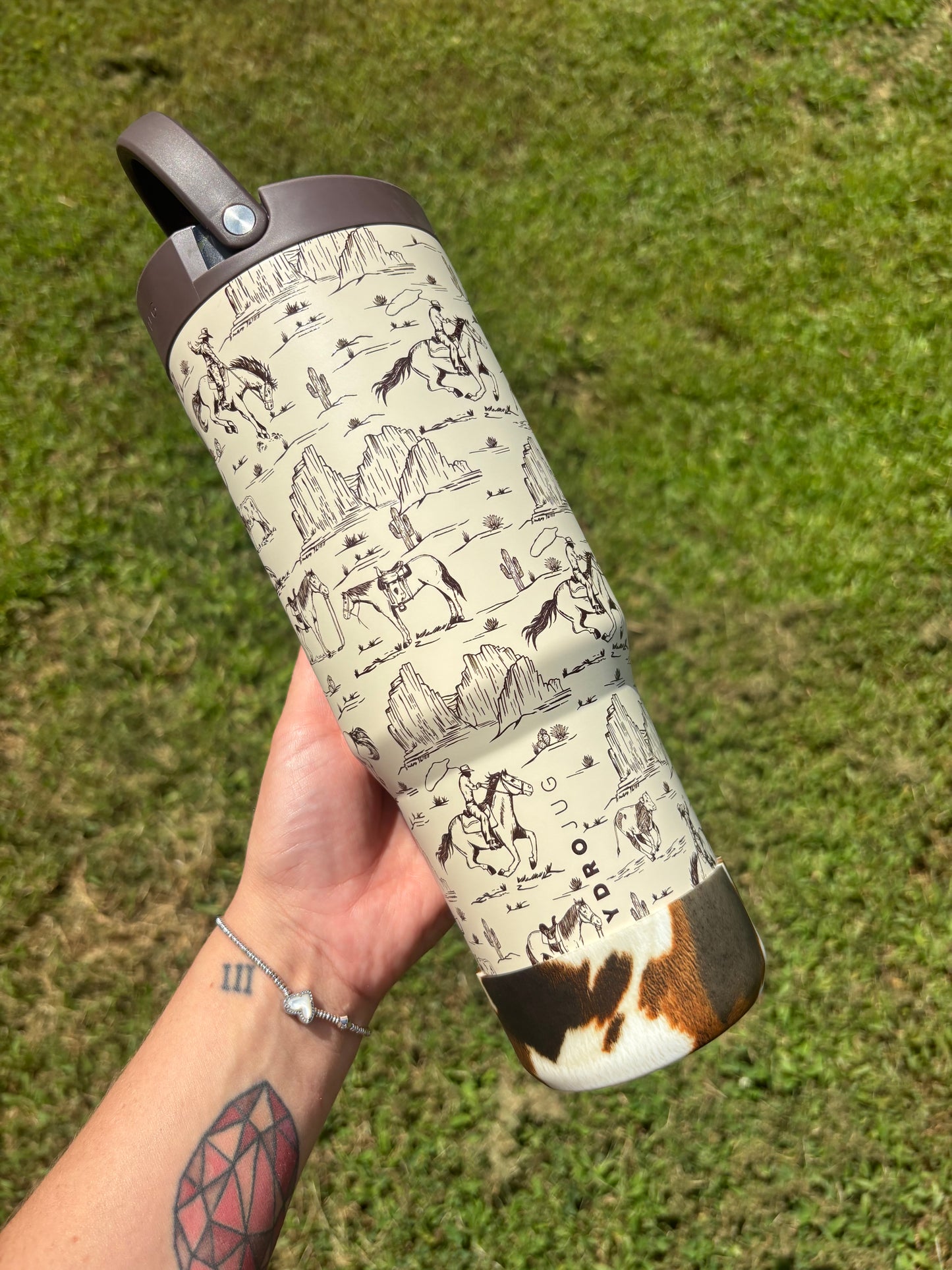 Botte en silicone transparente avec nœuds roses