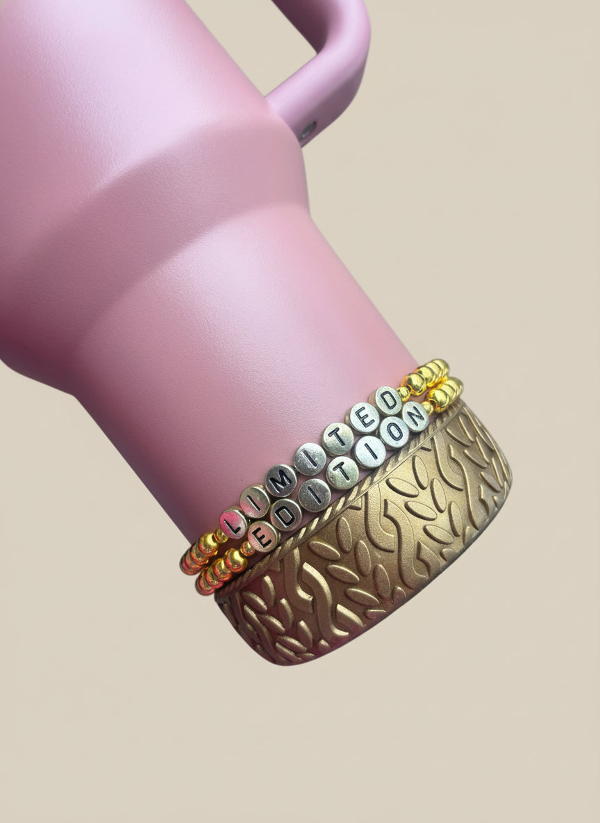 Limited Edition Bracelets Gold (Set of 2)