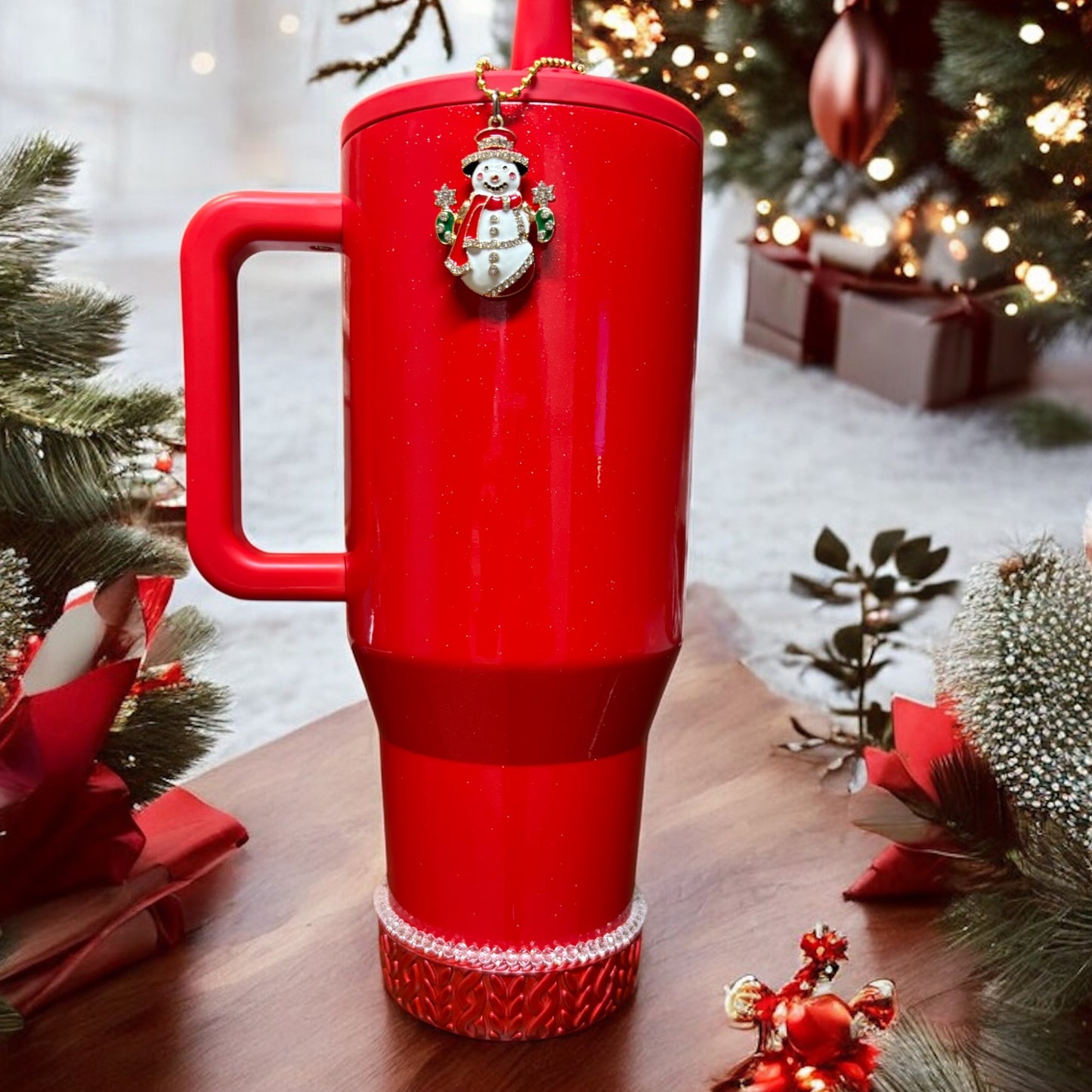 Snowman Handle Charm