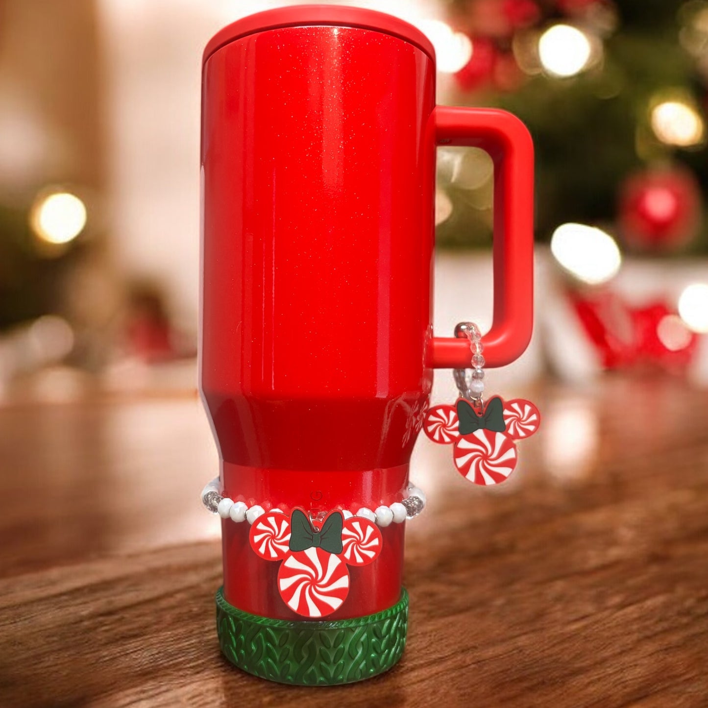 Peppermint Mouse Bracelet & Handle Charm