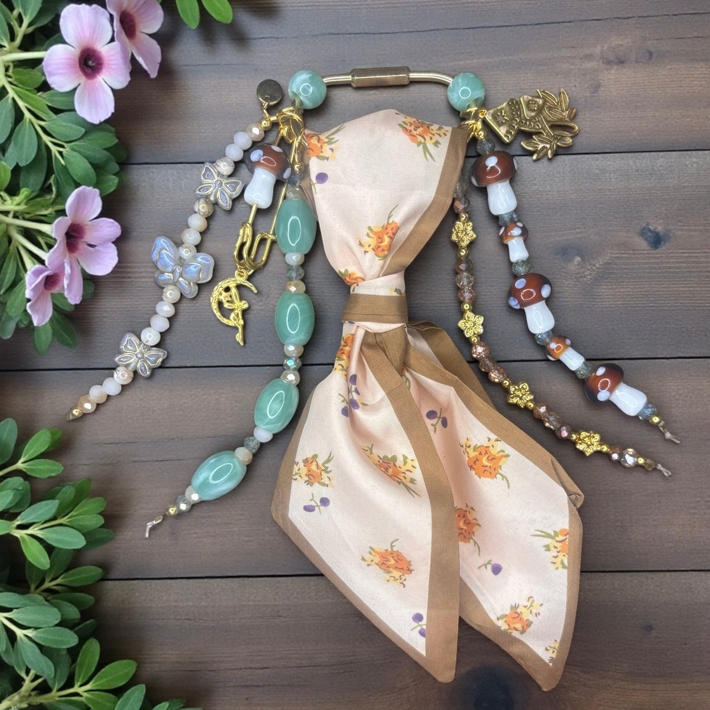 Jade Cottage Clip Charm