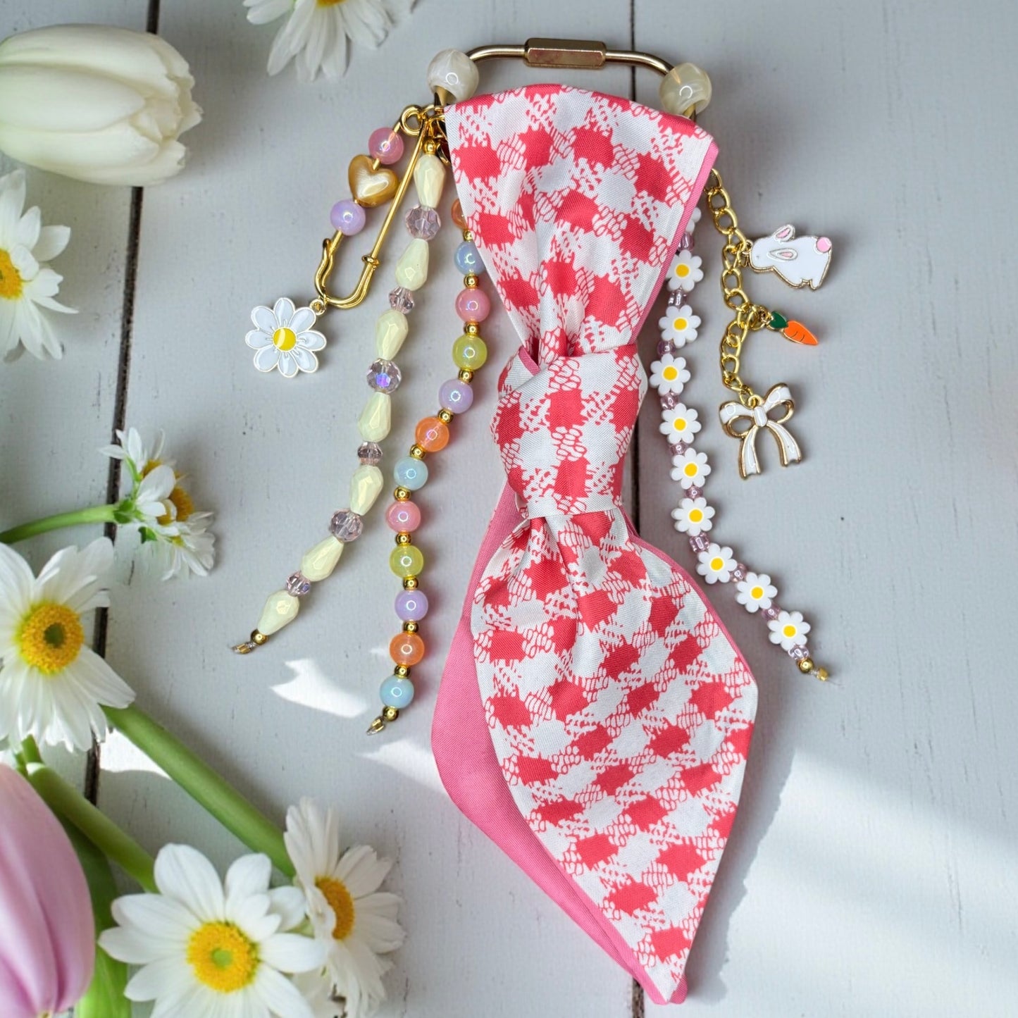 Spring Daisy Clip Charm