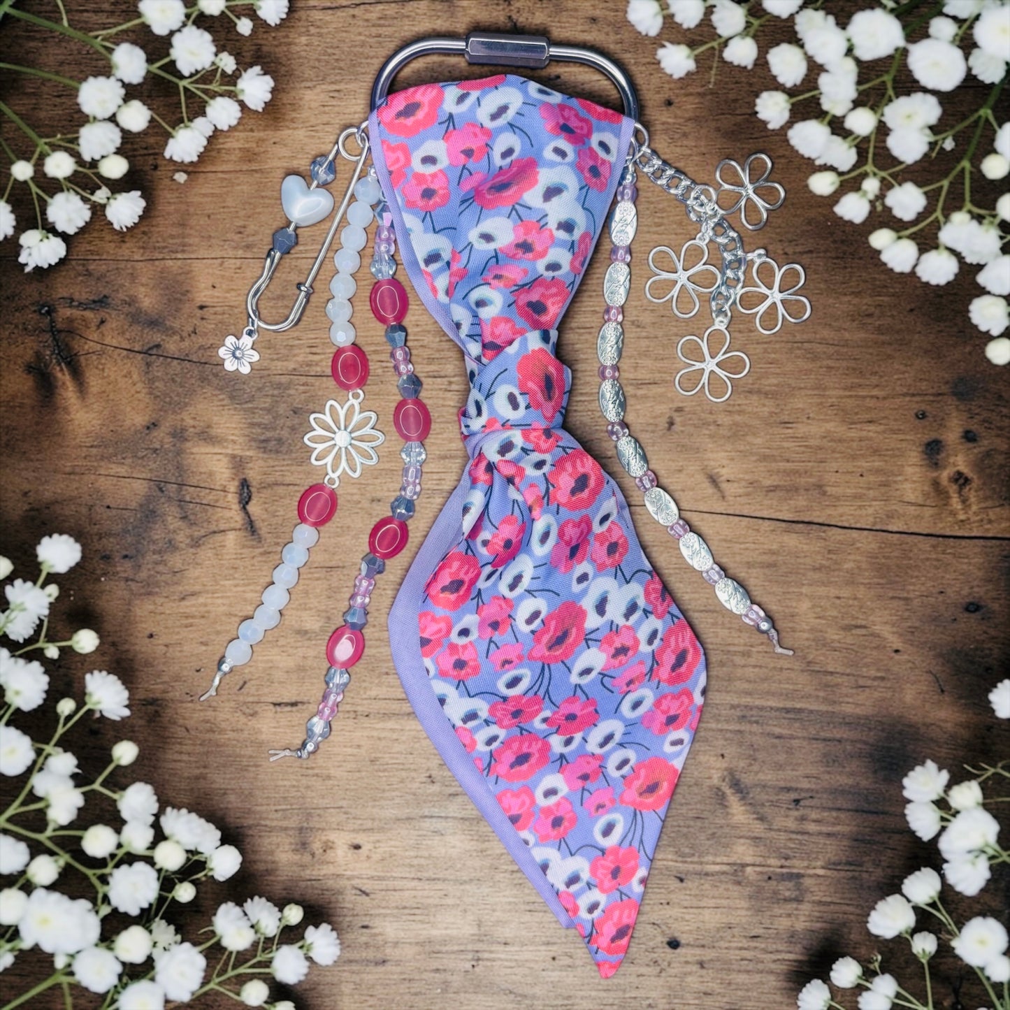 Wildflowers Clip Charm