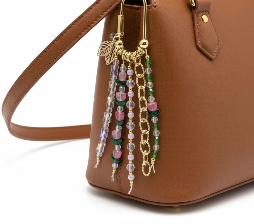 Gold Tulip Clip Charm