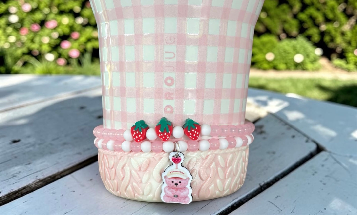 Pink Bear Cup Accessories