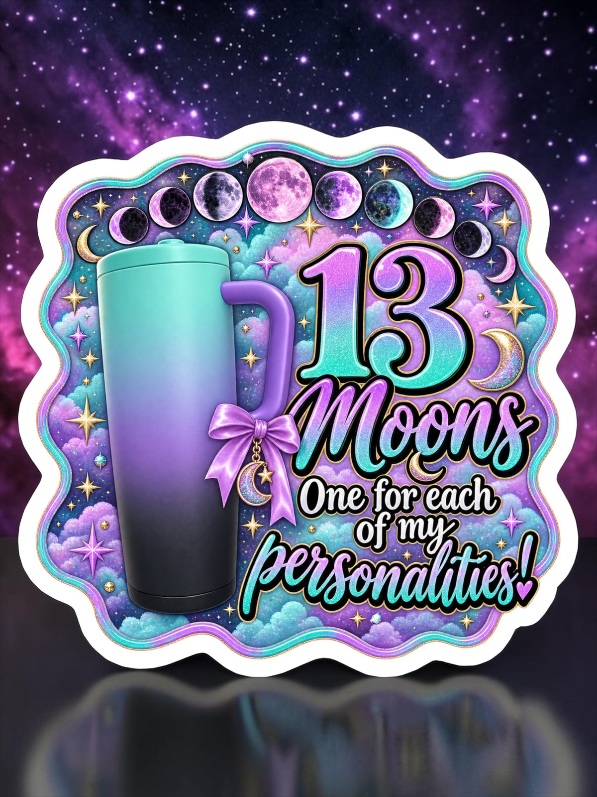 13 Moons Magnet