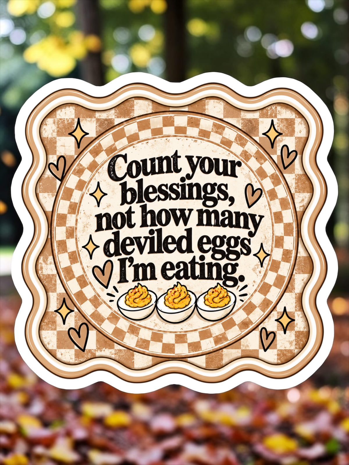 Deviled Eggs Magnet