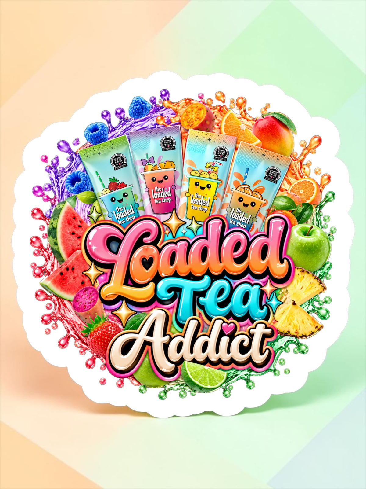 Loaded Tea Addict Magnet
