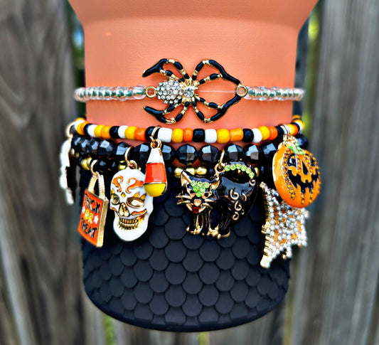 Charmed Halloween Cup Bracelets Stanley Cup Accessories