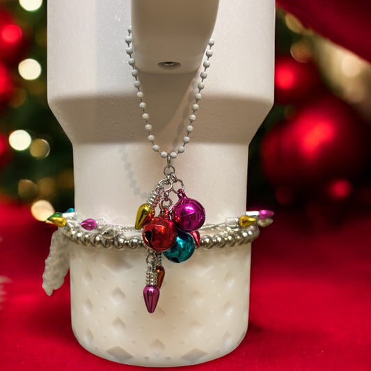 Christmas Lights Handle Charm