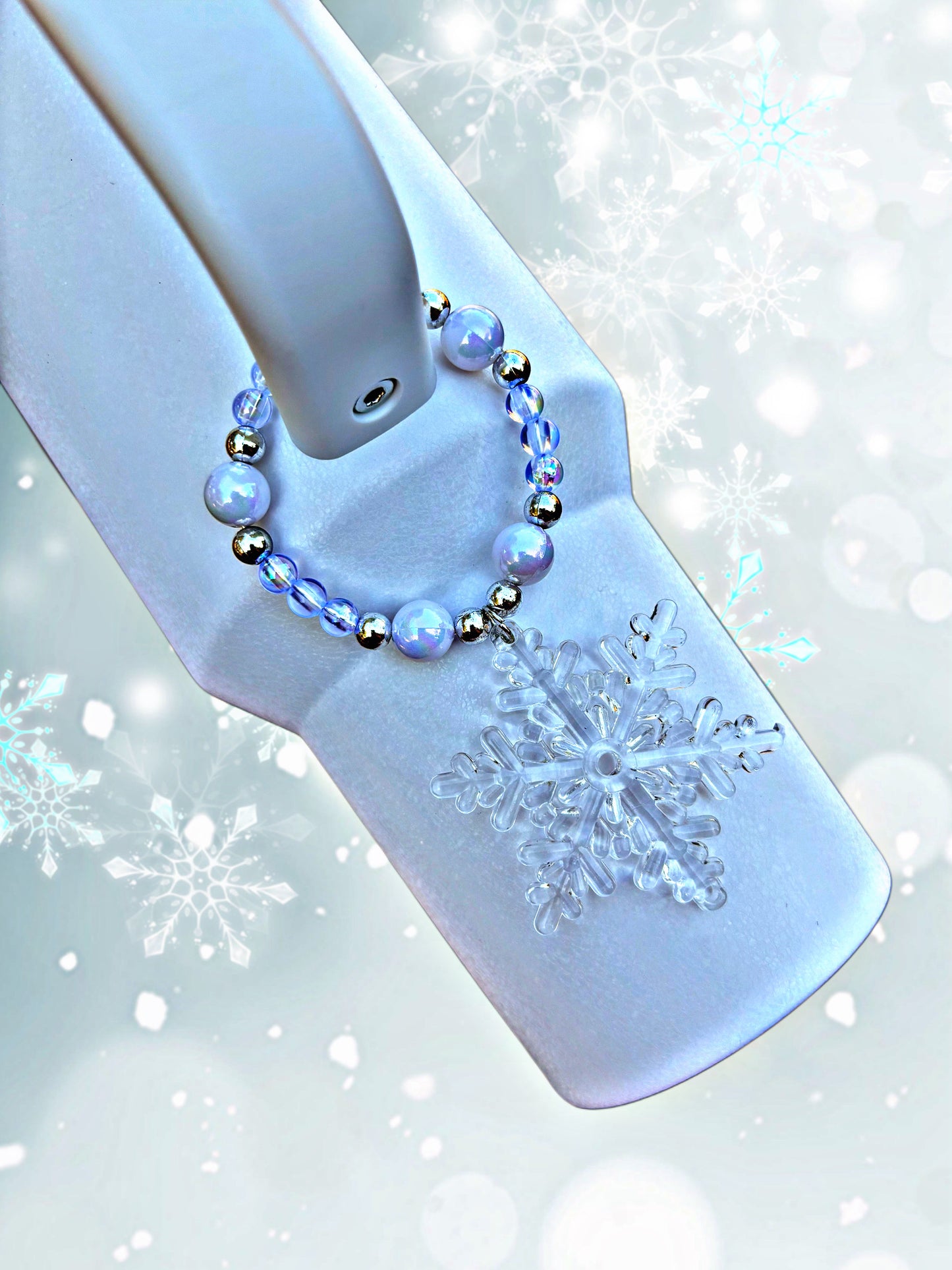 Frozen Snowflake XL Handle Charm