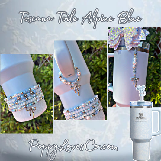 Toscana Toile Alpine Blue Accessories