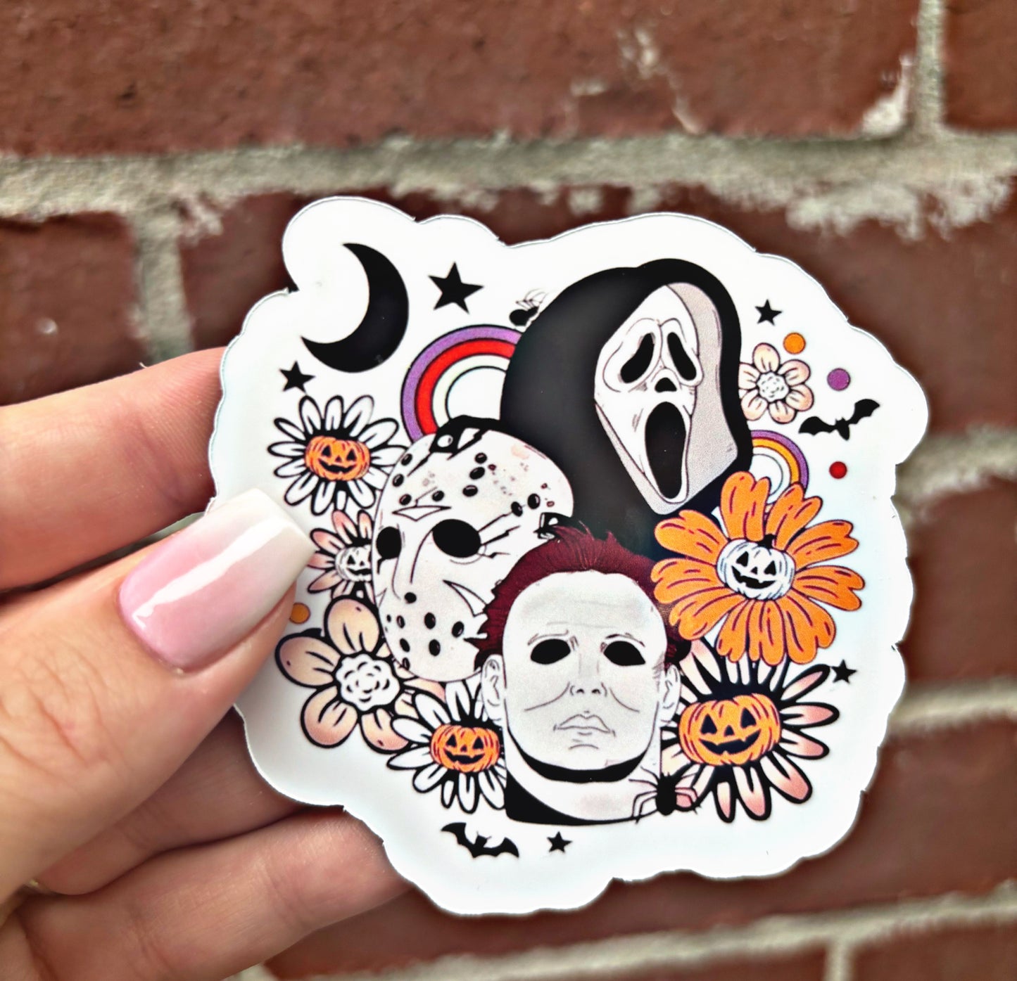 Halloween Guys Tumbler Magnet