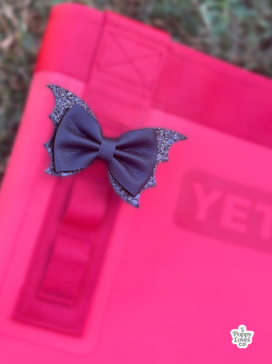 Bat Wings Bow ~ Clip On