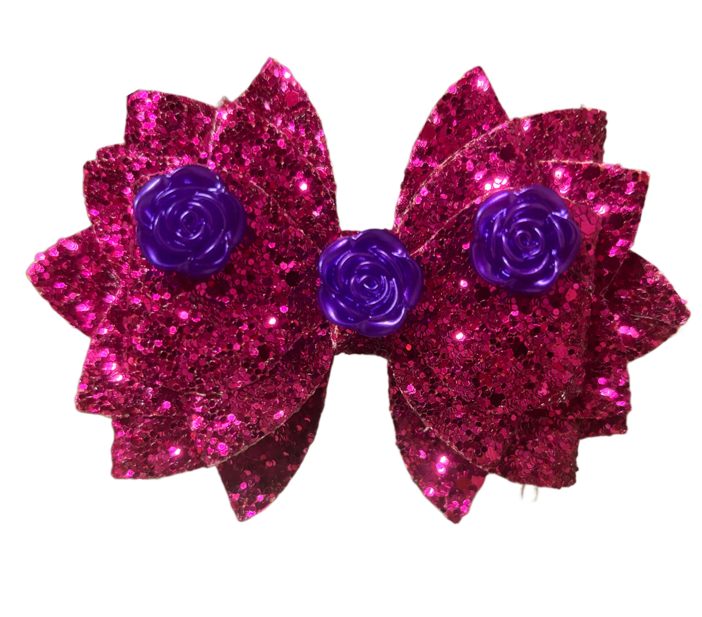 Berry Truffle Bow Straw Topper