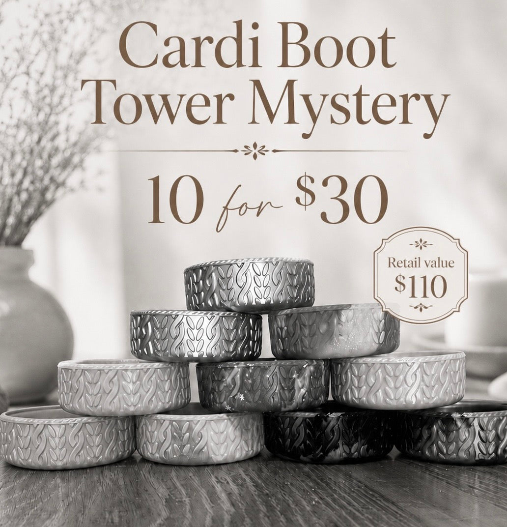 3” Cardi Boot Tower Mystery Set of 10