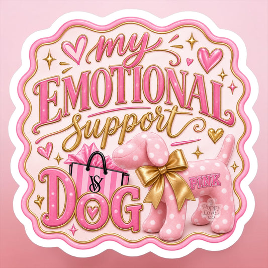 Emotional Support Dog Magnet