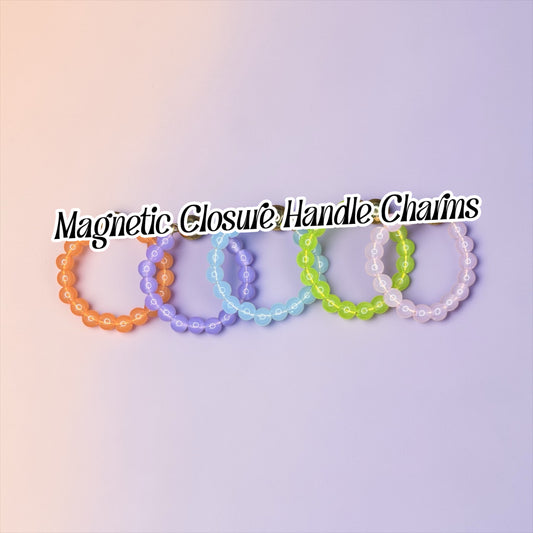 Jelly Bean Magnetic Handle Charms