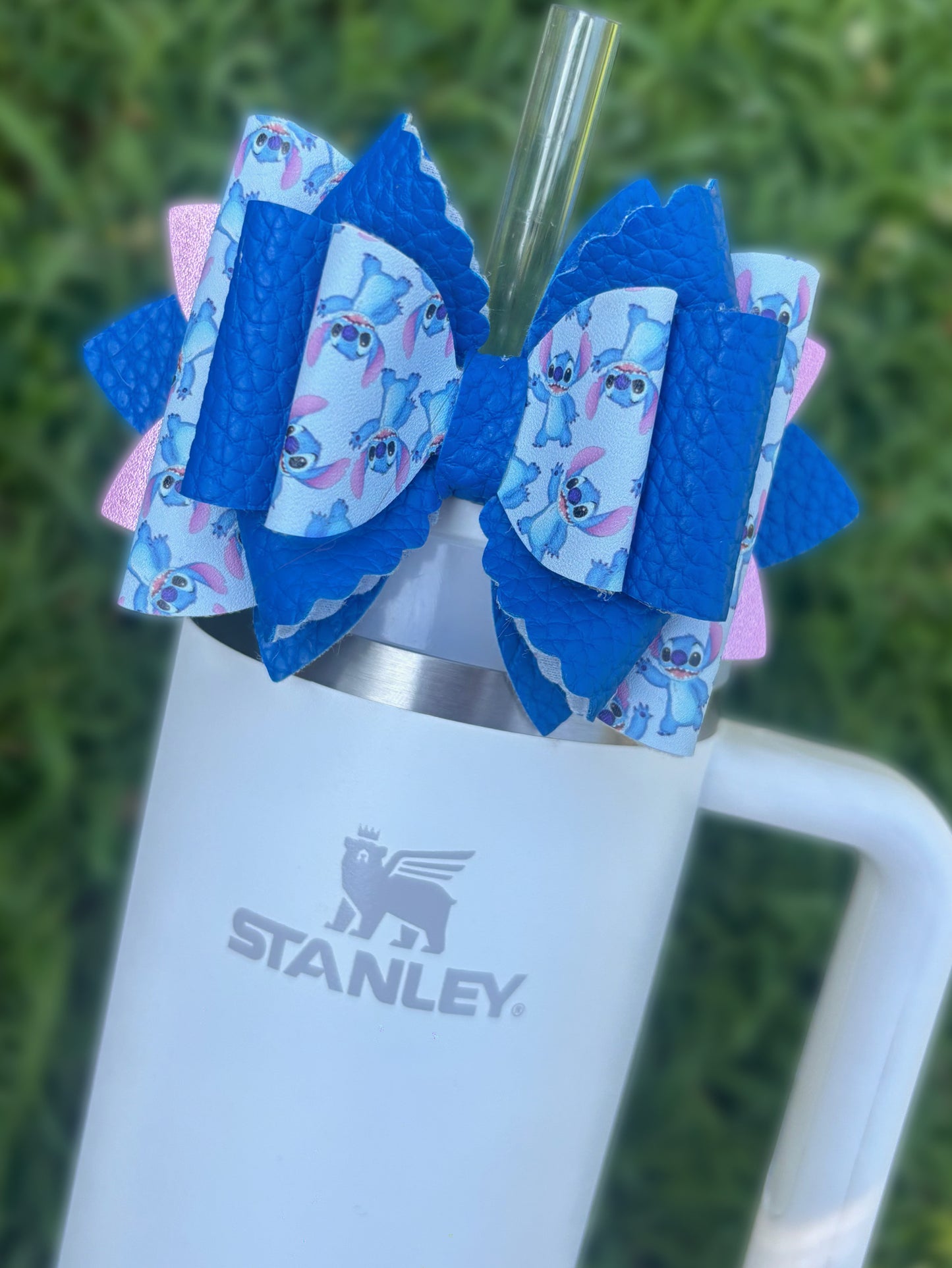 Stitch Blue & Pink Bow