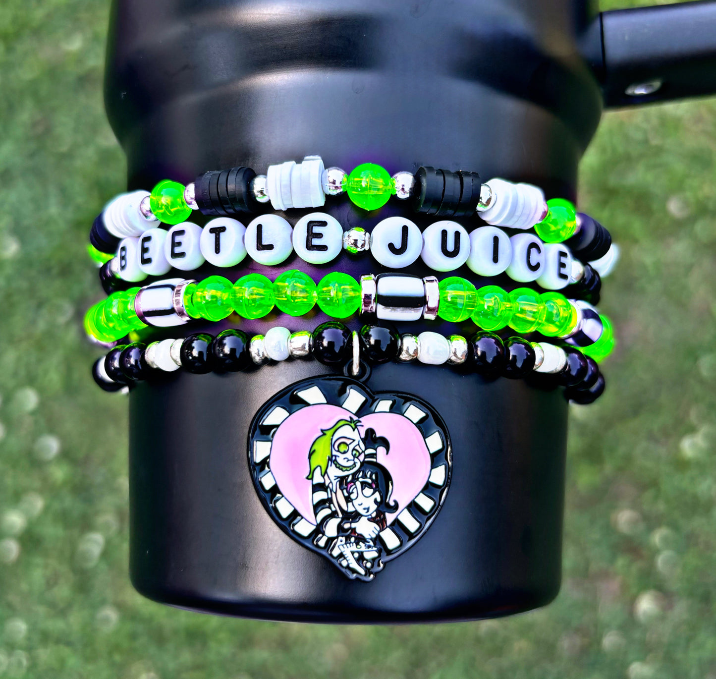 Beetle Juice Cup Bracelets