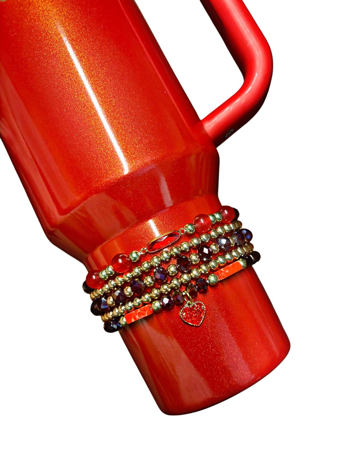 Ruby Valentina Cup Bracelets